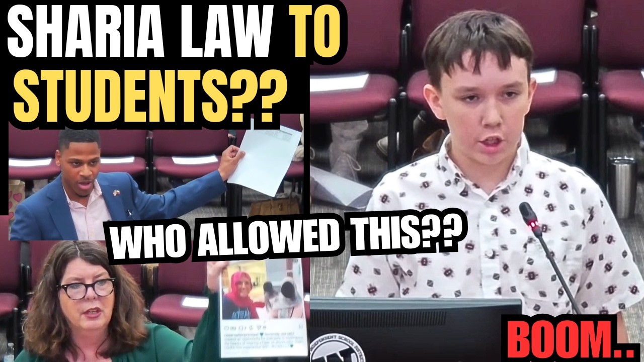 12 Yo, Parents SPEAKS OUT After SHARIA LAW Pamphlets & HIJABS Were Handed Out At School!