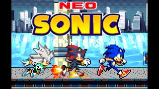 NEO SONIC FIGHTERS MUGEN (23 CHARS) - (DOWNLOAD) #MugenMundo