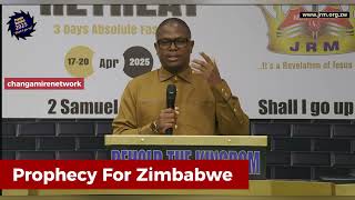 Latest Prophecy For Zimbabwe By Apostle Chiwenga