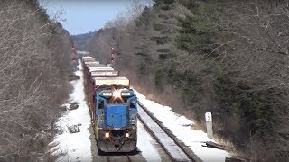 HD Railfanning Pan Am District 1 & 2 on 3/20/2019: WAPO & PORU Chase  + POED & POWA