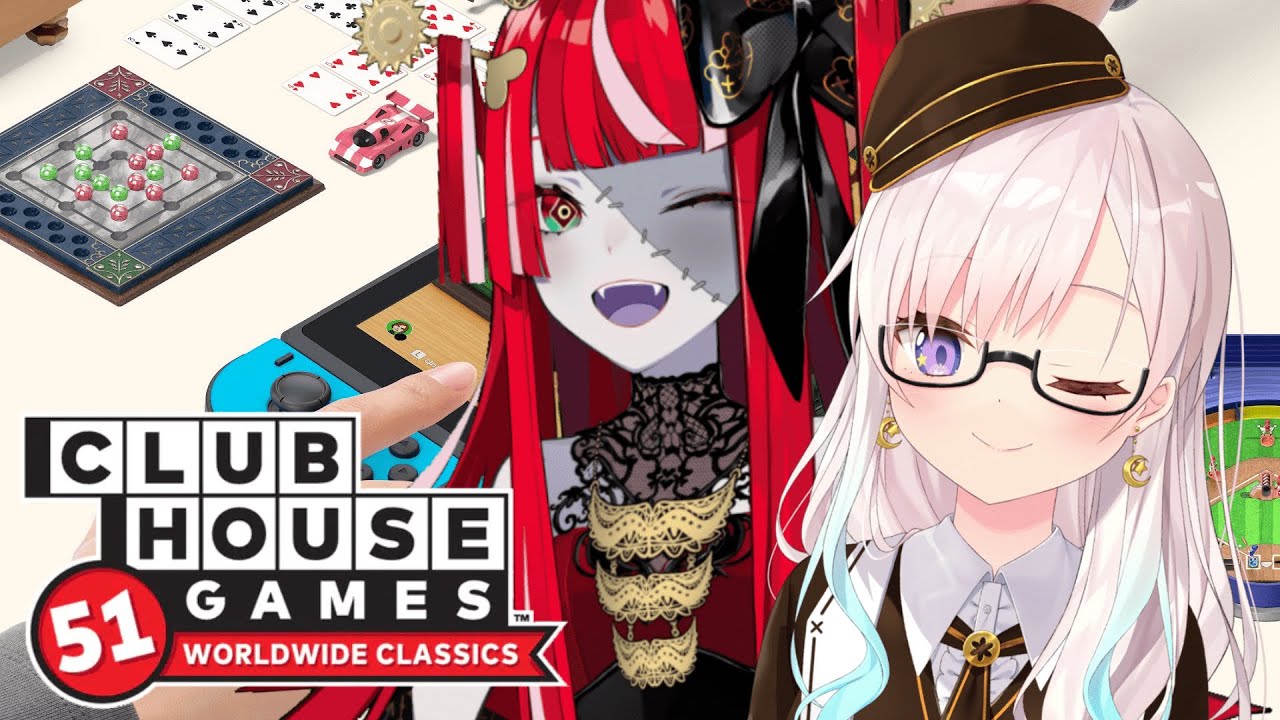 【Clubhouse Games: 51 Worldwide Classics】GOING AGAINST IOFI-SENPAI!!【Hololive ID 2nd Gen】