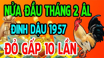 Thầy Bói Tiên Tri Cực Chuẩn ĐINH DẬU 1957 Trong 15 Ngày Đầu Tháng 2 ÂL Nổ Lộc Lớn Tiền Về Nhiều