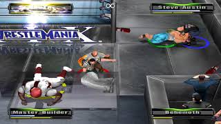 Earl Hebner Ref counts after he copped a rough throw
