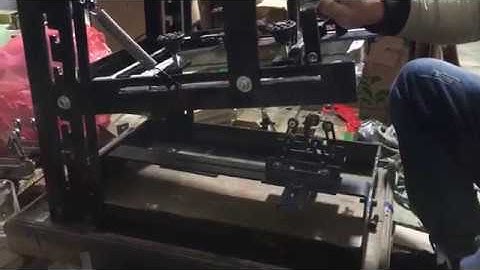 Máy in lụa tròn. máy in lưới tròn. máy in lụa dạng xoay tròn 0966095096