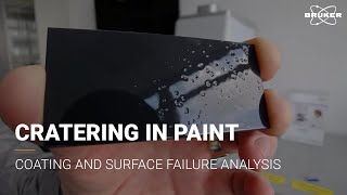 Coating Cratering and Fish-Eyes Analysis | FT-IR Microscopy | Coatings and Surfaces