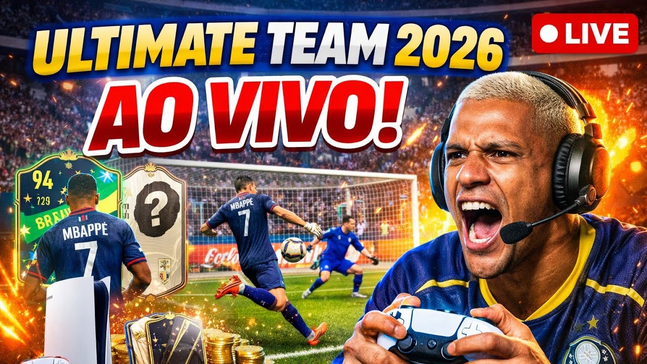 AO VIVO : FIFA 2026 no PS5 -Rumo ao topo no Ultimate TEAM #fifa26