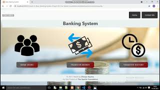 Famous Basic Banking System | Web Development | Task1 | The Sparks Foundation | Shreya Dayma Net Worth