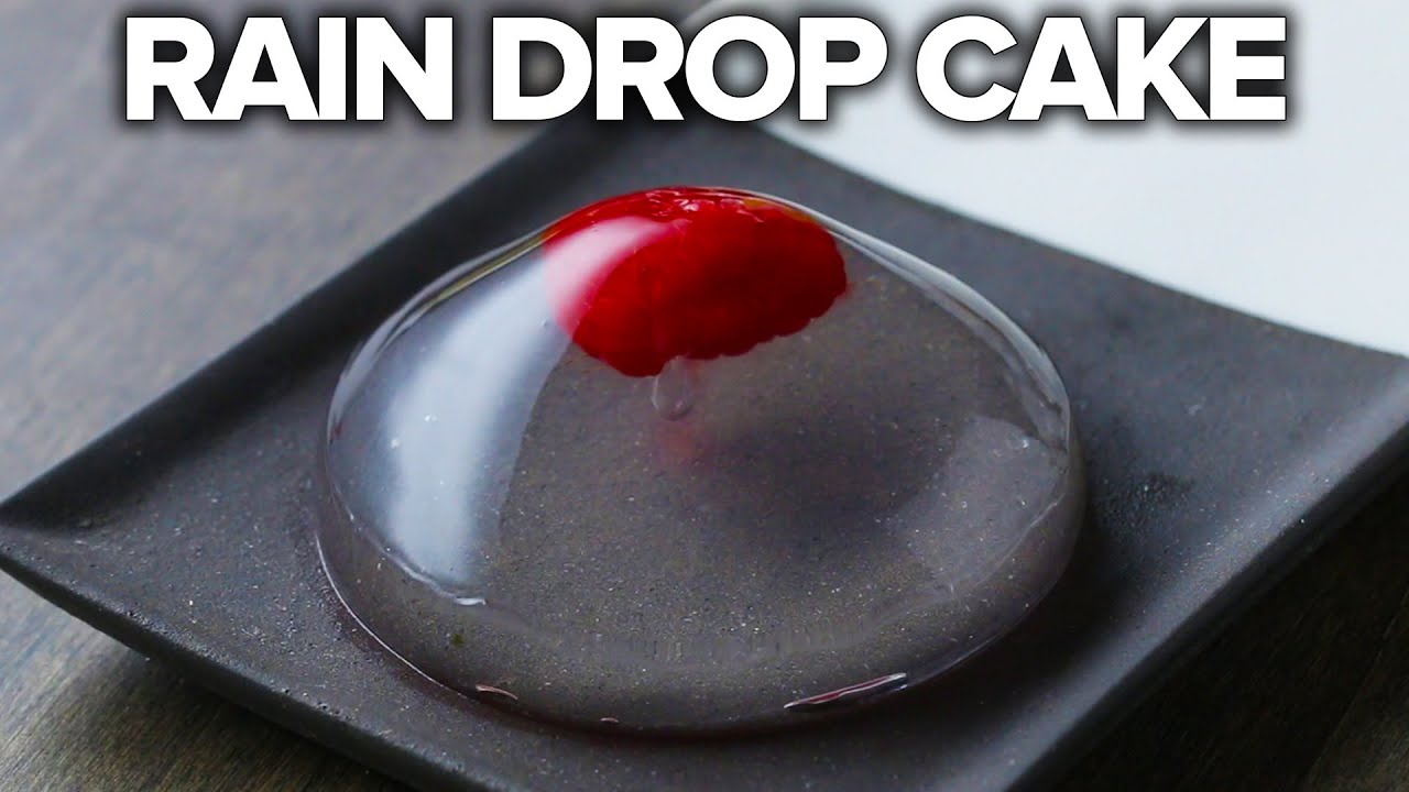 Rain Drop Cake 2 Ways | Tasty
