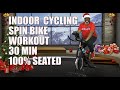 Pre-Christmas Indoor Cycling Spin Stationary Bike Ride | 31 Min | 100% Seated | Beginner Friendly