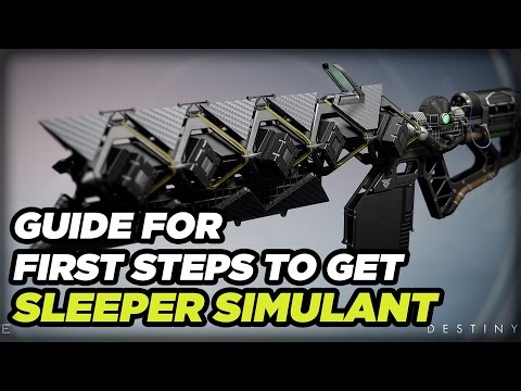 Guide to the First Steps for Sleeper Simulant - Destiny: The Taken King