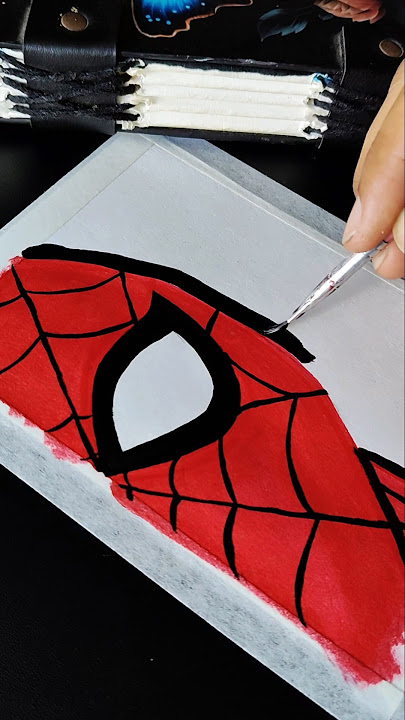 Spiderman creative art ✨🤗 ll#viral #let #acrylic #marvel #withme #drawing #art #shorts #@SA.01