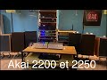 Amplificateur akai 2200 et 2250 vintage hifi 