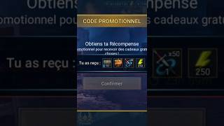 NOUVEAU CODE PROMO RAID SHADOW LEGENDS #raidshadowlegends #gaming #free