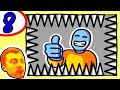 Стикмен в Колючей ЛОВУШКЕ! Что сделает ПРоХоДиМеЦ? - #8 - Игра One Level 2