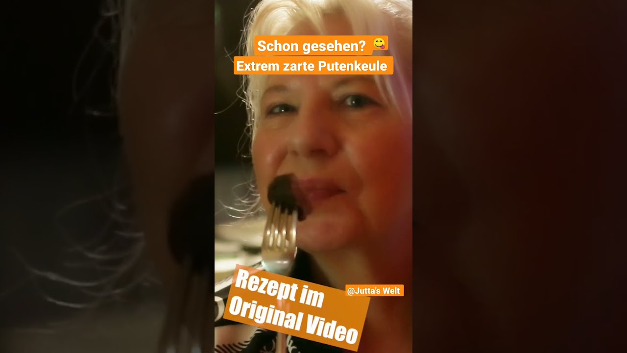 Extrem zarte und knusprige Putenkeule 😋 #kochen #rezepte - YouTube