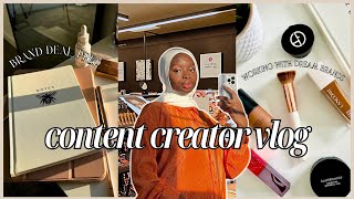 Working w/ DREAM BRANDS, WELLNESS Walks, Sushi Bowl | Few Days in the Life of a CONTENT CREATOR Vlog