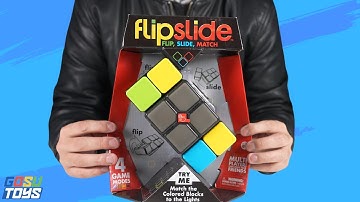 flipslide flip, slide, match game - Unboxing and Review