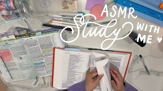 ASMR real time Bible study with me [no talking, no music]