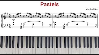 ЛУЧШЕЕ ИЗ РЕПЕРТУАРА ДЛЯ ПИАНИНО - PASTELS Martha Mier (Sheet & Tutorial Music)