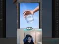 How to put a Goldfish into a glass in Photoshop 2026 | Beginner vs Pro #shorts #photoshop