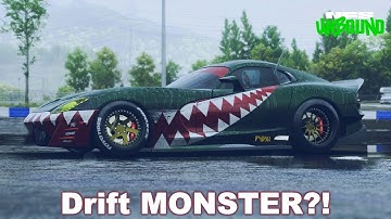 Is The Dodge Viper An ACTUAL Drift Monster?! - S Class Drift Dodge Viper Customization - NFS Unbound