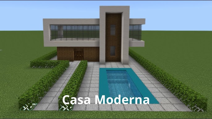 Minecraft Tutorial  Casa de Madeira Simples (Cabana para Survival) ✓ 