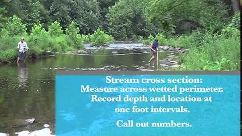 Stream Monitoring Training Module #1 - Determining Surrogate Stream Flow and Grabbing a Sample