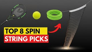 8+ Best Tennis Strings for Spin