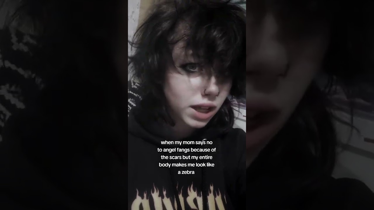 used this against her and she said yes so guess who's getting angel fangs 