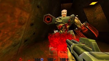Quake 2 playthrough #16: Toxic Waste Dump