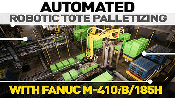 Robotic Tote Palletizing System, Courtesy of Kaufman Engineered Systems