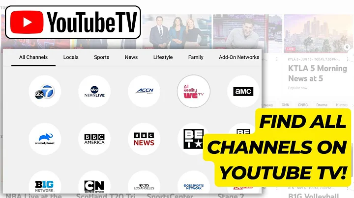 How to See YouTube TV Channels List/Lineup | See All The Channels that Available for You! - 2026
