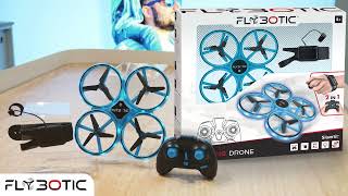 FLYBOTIC - Flashing Drone : le drone lumineux à double commandes !
