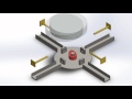 Mechanism cam for indexer use SOLIDWORKS 2015