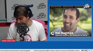 Itai Hagman: "Milei tiene la potencia que nosotros no tuvimos"
