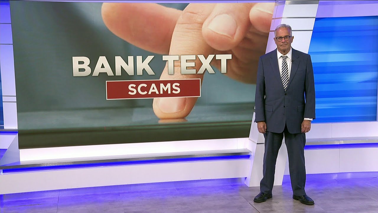 Bank text scam warning - YouTube