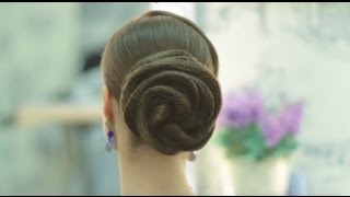 Как сделать прическу на сетках #3/How to make simple hairdo with nets #3 Как сделать прическу на сетках #3/How to make simple hairdo with nets #3