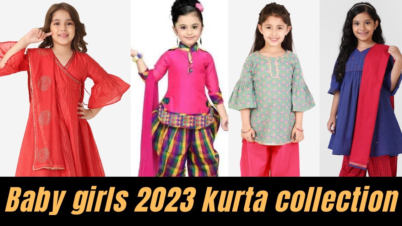 No. 1 AM baby girl's kurti design | Landhi