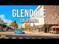 Glendale downtown drive 4k  los angeles  california