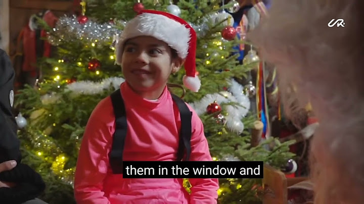 Our Christmas message to the world ( from Santa's village)