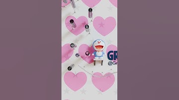 Playing Doraemon Theme Song With Different Instrument #relaxing  #funny #marblemusic #doraemon