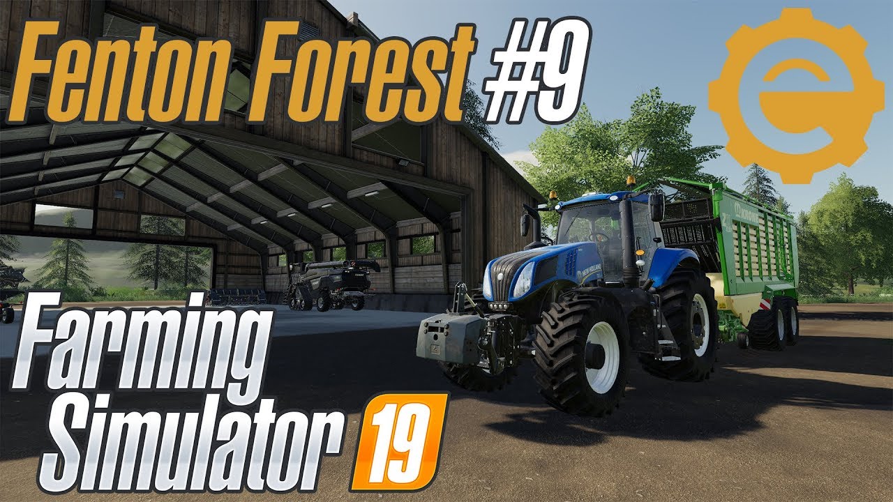 FS19 Fenton Forest #9 - Making hay