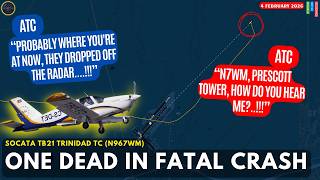 (Breaking) One Dead After SOCATA TB21 Crashes Near Prescott Regional Airport #atc