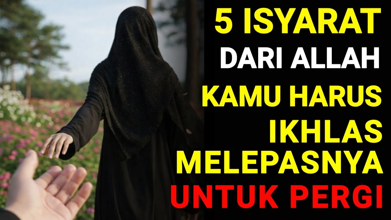Kamu Harus Tabah! Inilah 5 Tanda dari Allah Kamu Harus Melupakan Seseorang
