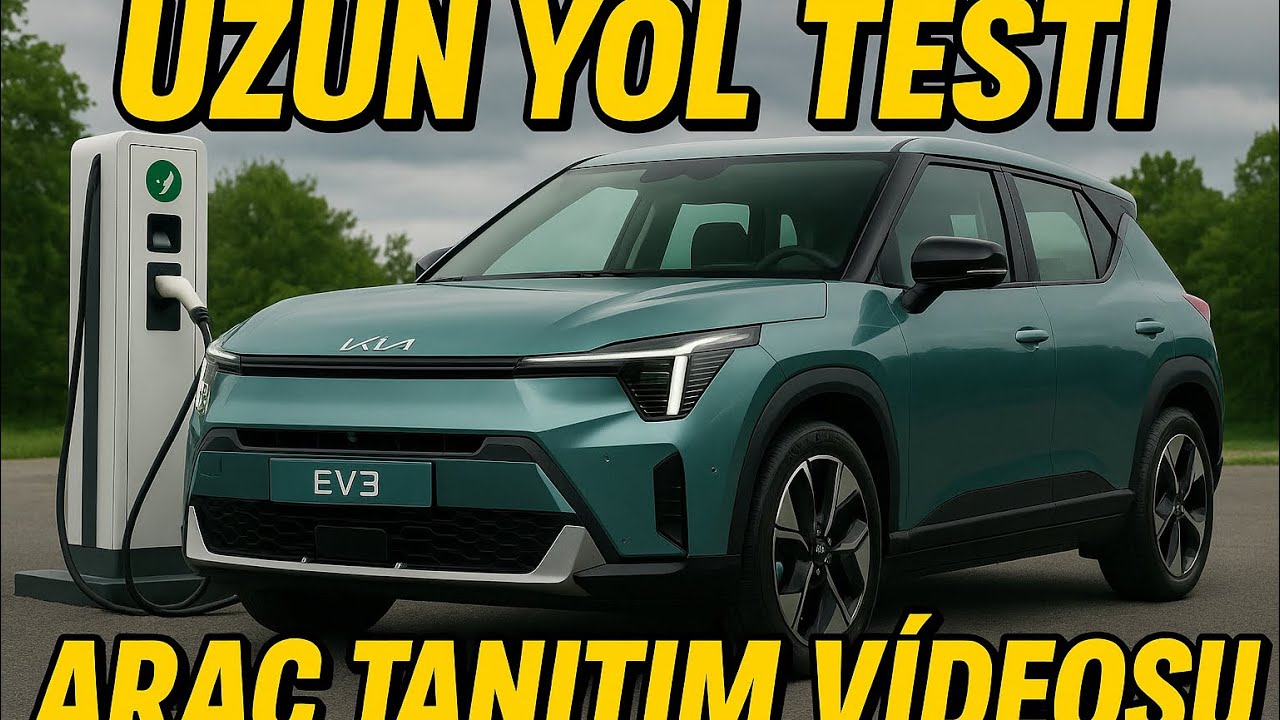 Kia EV3 Long Range Tanıtım Videosu Ve Konya’dan İstanbul’a! | Gerçek Yol Deneyimi, Şarj, Menzil