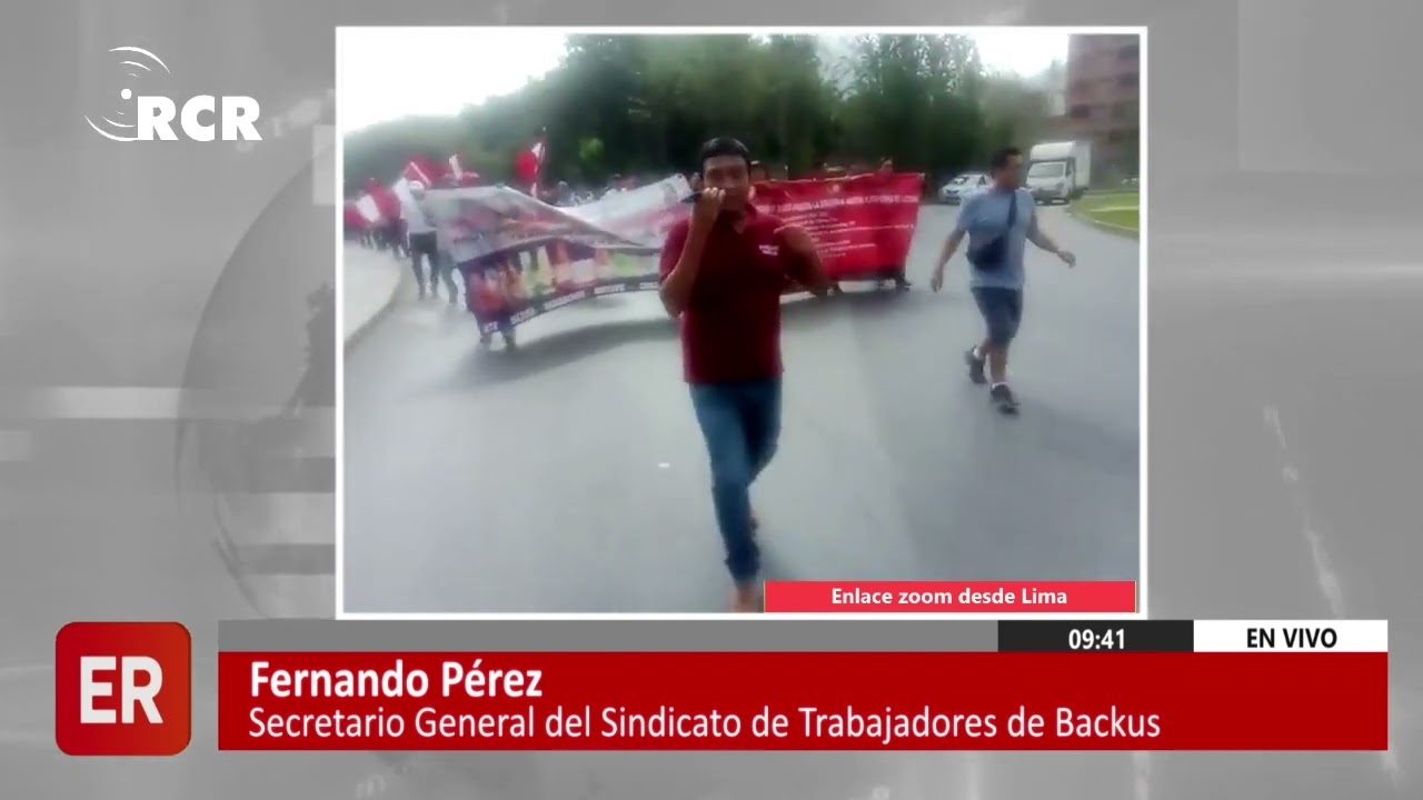 SINDICATO DE TRABAJADORES BACKUS INICIÓ PARALIZACIÓN DE 48 HORAS