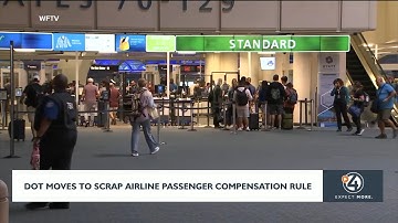 DOT moves to scrap airline passenger compensation rule