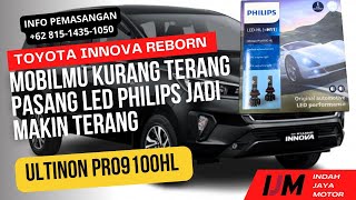 Download Lagu LAMPU INNOVA REBORN KURANG TERANG !!! INI SOLUSINYA ! LED PHILIPS ULTINON PRO 9100 HL MP3