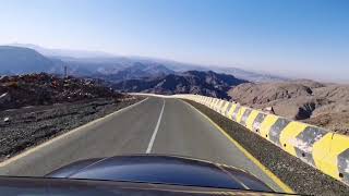 Jabal Yabir - Uae Steep Mountain Drive.