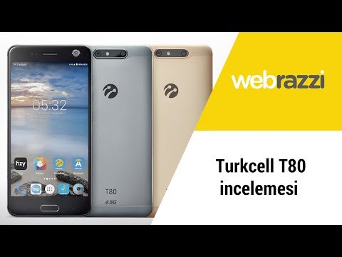 Çift kameralı operatör telefonu: Turkcell T80 inceleme